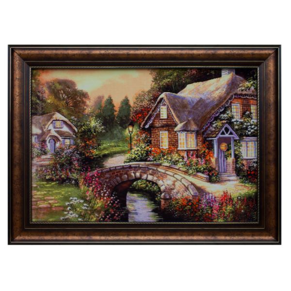Art on Carpet – Nature Scenery Framed Elegance (82x112 cm)