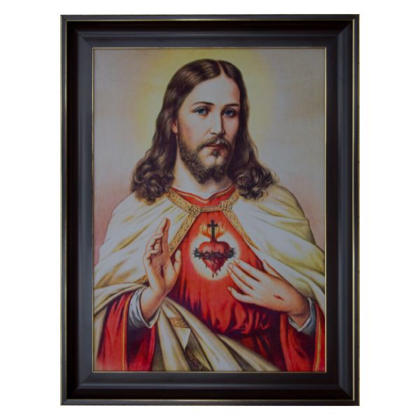 Eternal Light – Persian Velvet Art Wall Painting of Jesus