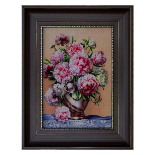 Persian Carpet Wall Painting of Colorful Flowers