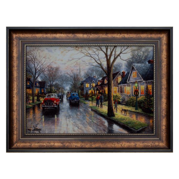 Captivating Persian Carpet Art Wall Painting – 82x112 cm with Frame