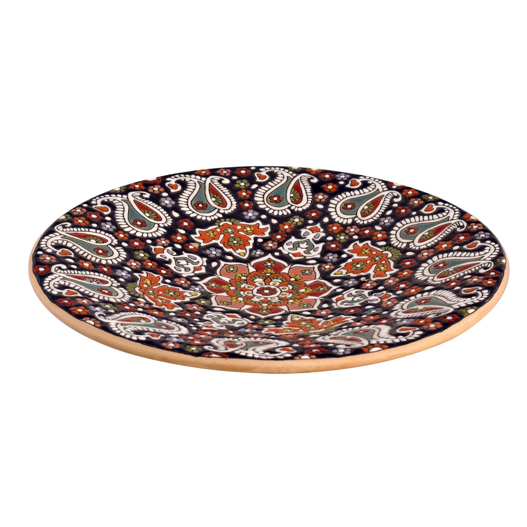 Exquisite Handmade Persian Plate Ceramic Pottery – A Timeless Piece for Your Home Decor